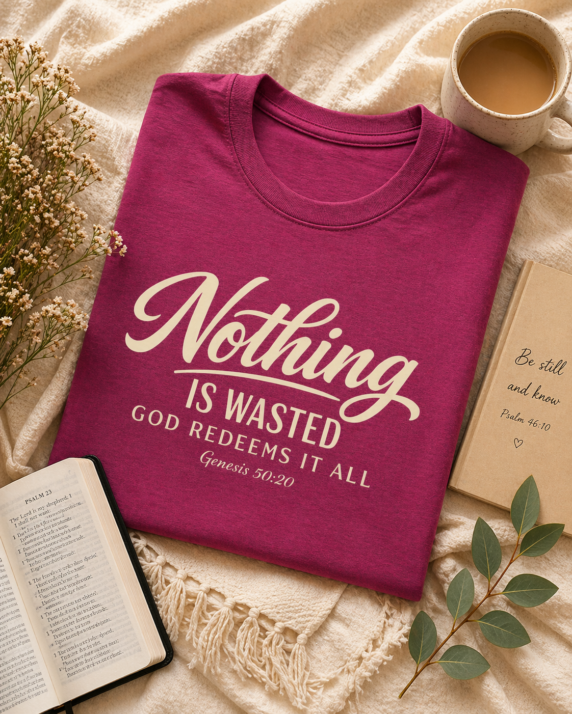 Nothing Is Wasted | Genesis 50:20 Tee