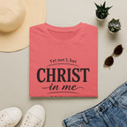 Yet Not I, But Christ in Me | Galatians 2:20 Unisex Faith Tee