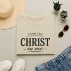 Yet Not I, But Christ in Me | Galatians 2:20 Unisex Faith Tee