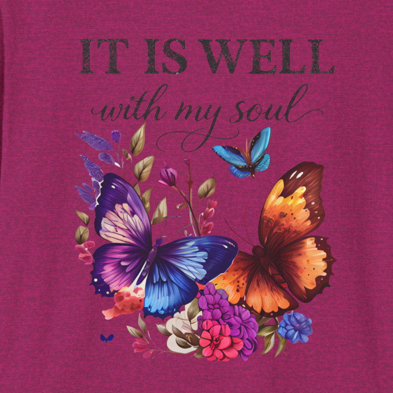 It is Well-Distressed| Christian Faith Apparel | Lifted Hope for Savanah PREORDER