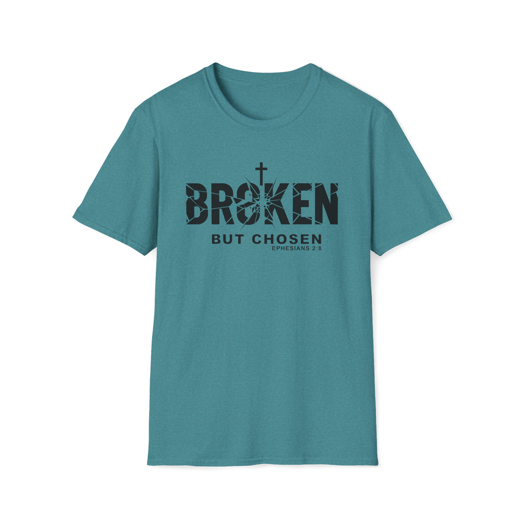 Broken But Chosen Preorder | Ephesians 2:8 Faith Tee