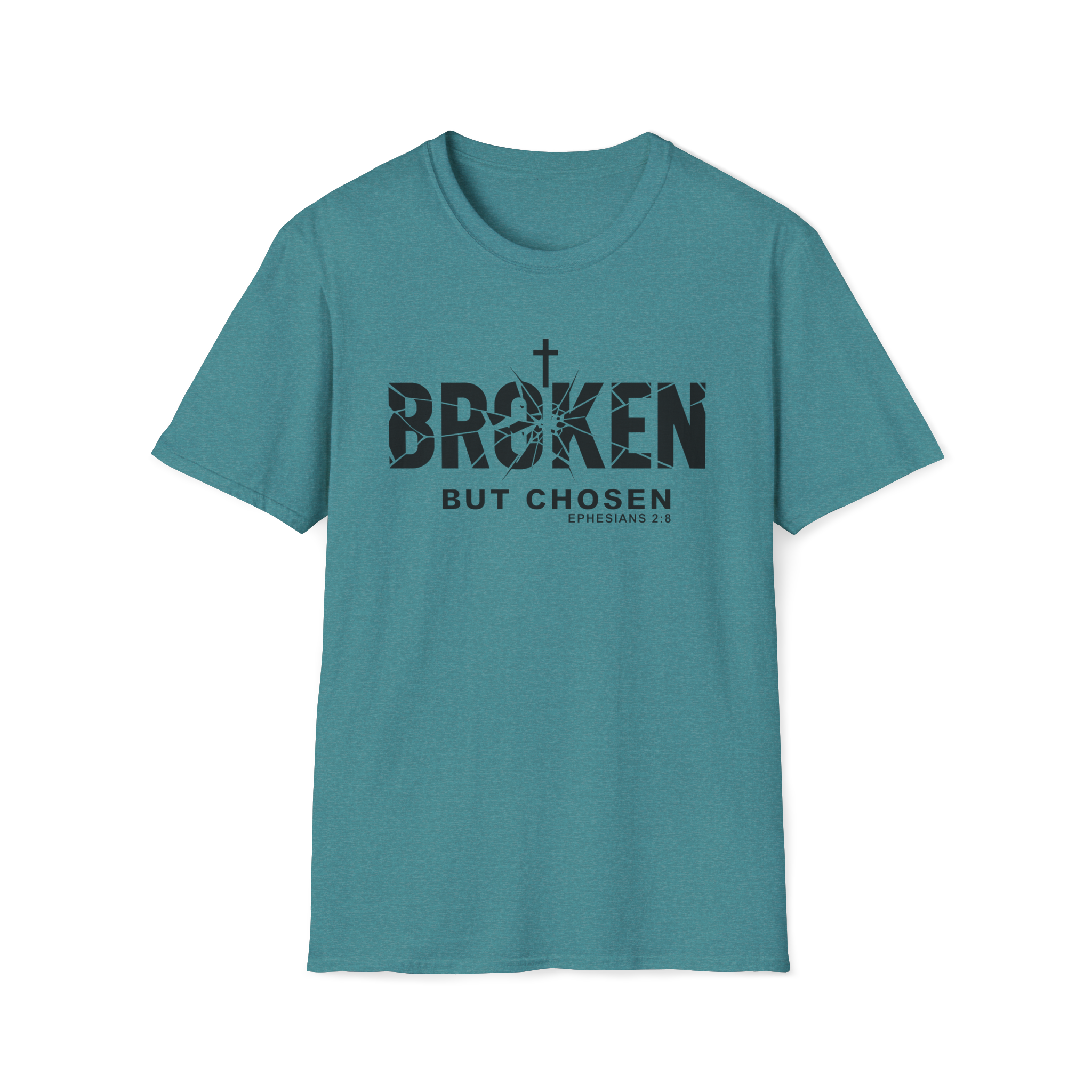 Broken But Chosen Preorder | Ephesians 2:8 Faith Tee