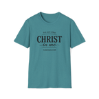 Yet Not I, But Christ in Me | Galatians 2:20 Unisex Faith Tee