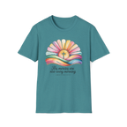 His Mercies Are New Every Morning Shirt | Lamentations 3:22-23 | Sunrise Cross Christian T-Shirt | Faith-Based Gift for Her