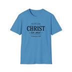 Yet Not I, But Christ in Me | Galatians 2:20 Unisex Faith Tee