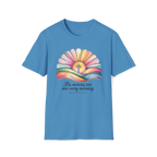 His Mercies Are New Every Morning Shirt | Lamentations 3:22-23 | Sunrise Cross Christian T-Shirt | Faith-Based Gift for Her