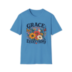 Grace Changes Everything - Floral Vintage T-Shirt