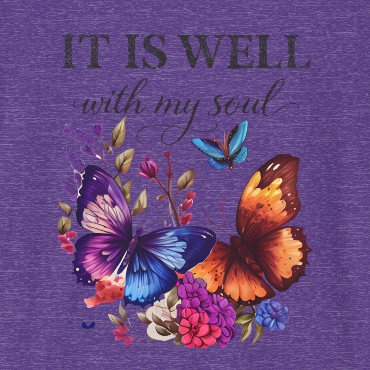 It is Well-Distressed| Christian Faith Apparel | Lifted Hope for Savanah PREORDER
