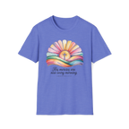 His Mercies Are New Every Morning Shirt | Lamentations 3:22-23 | Sunrise Cross Christian T-Shirt | Faith-Based Gift for Her