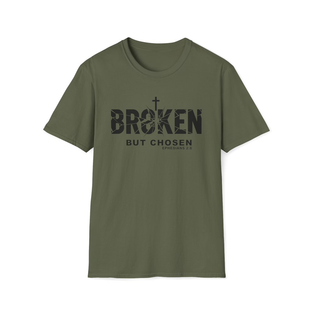Broken But Chosen Preorder | Ephesians 2:8 Faith Tee