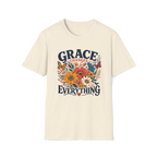 Grace Changes Everything - Floral Vintage T-Shirt
