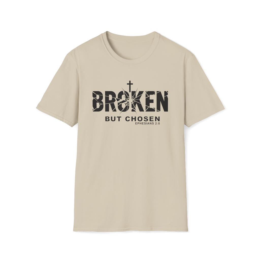 Broken But Chosen Preorder | Ephesians 2:8 Faith Tee