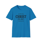 Yet Not I, But Christ in Me | Galatians 2:20 Unisex Faith Tee