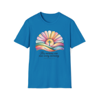 His Mercies Are New Every Morning Shirt | Lamentations 3:22-23 | Sunrise Cross Christian T-Shirt | Faith-Based Gift for Her
