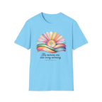 His Mercies Are New Every Morning Shirt | Lamentations 3:22-23 | Sunrise Cross Christian T-Shirt | Faith-Based Gift for Her