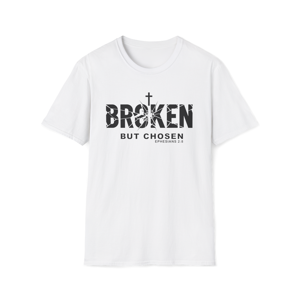 Broken But Chosen Preorder | Ephesians 2:8 Faith Tee
