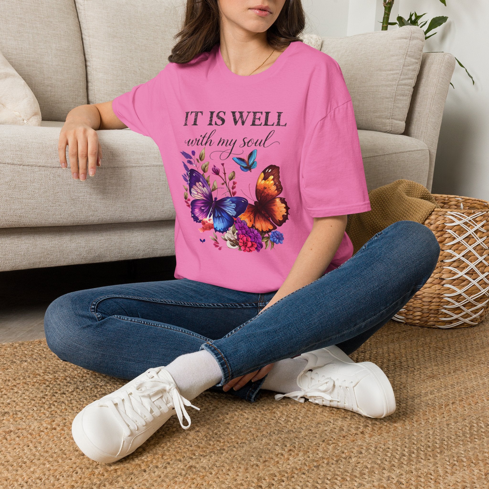 It is Well-Distressed| Christian Faith Apparel | Lifted Hope for Savanah PREORDER