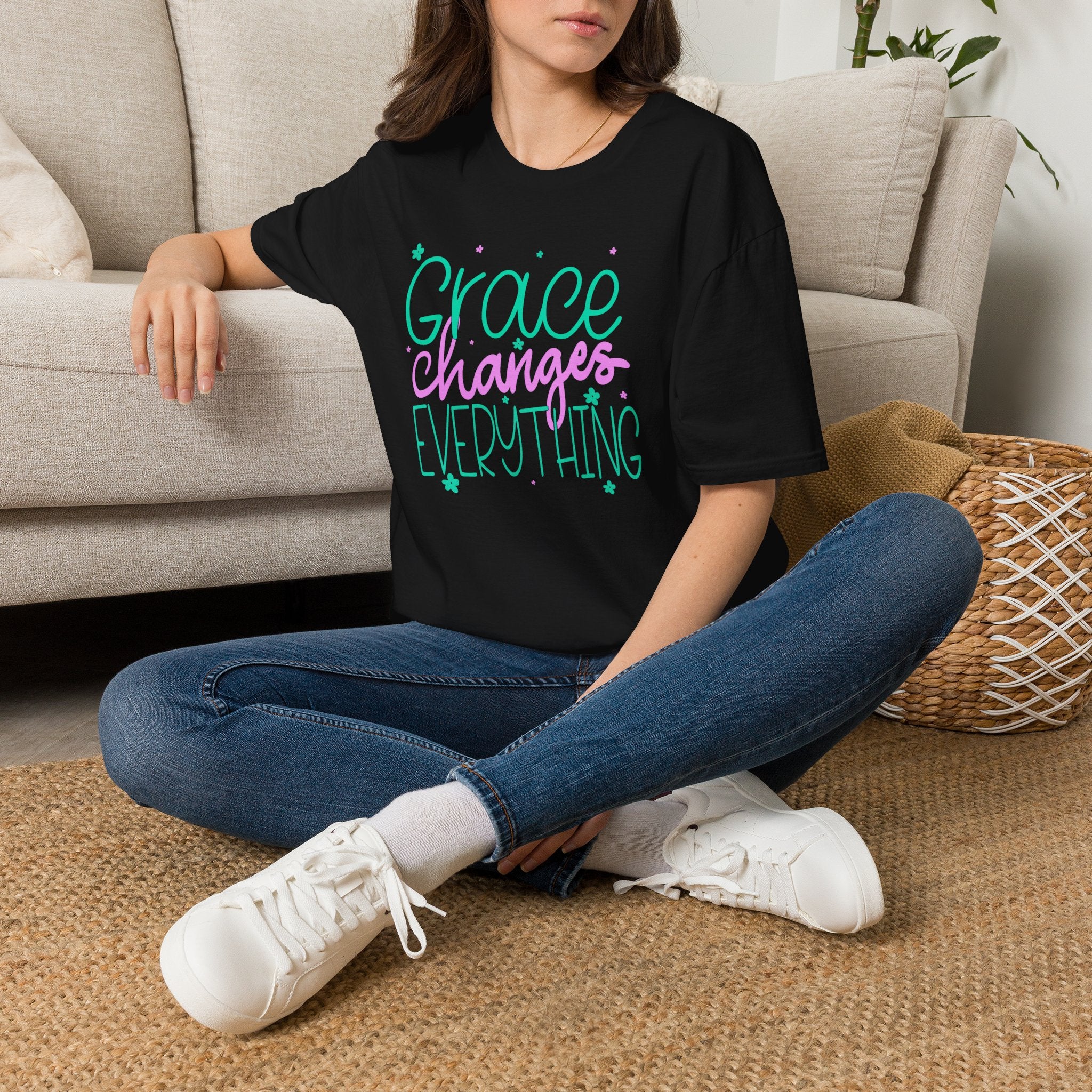 Grace Changes Everything - Christian Inspirational tee