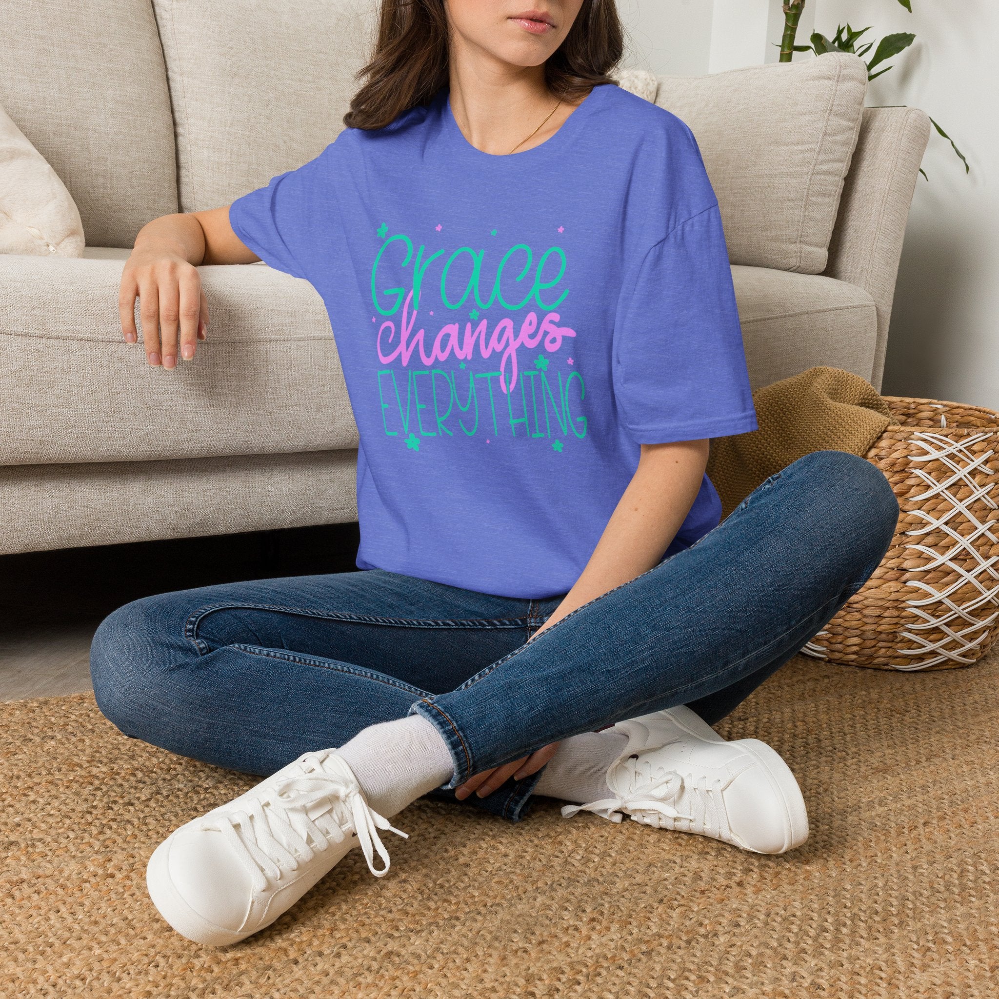 Grace Changes Everything - Christian Inspirational tee