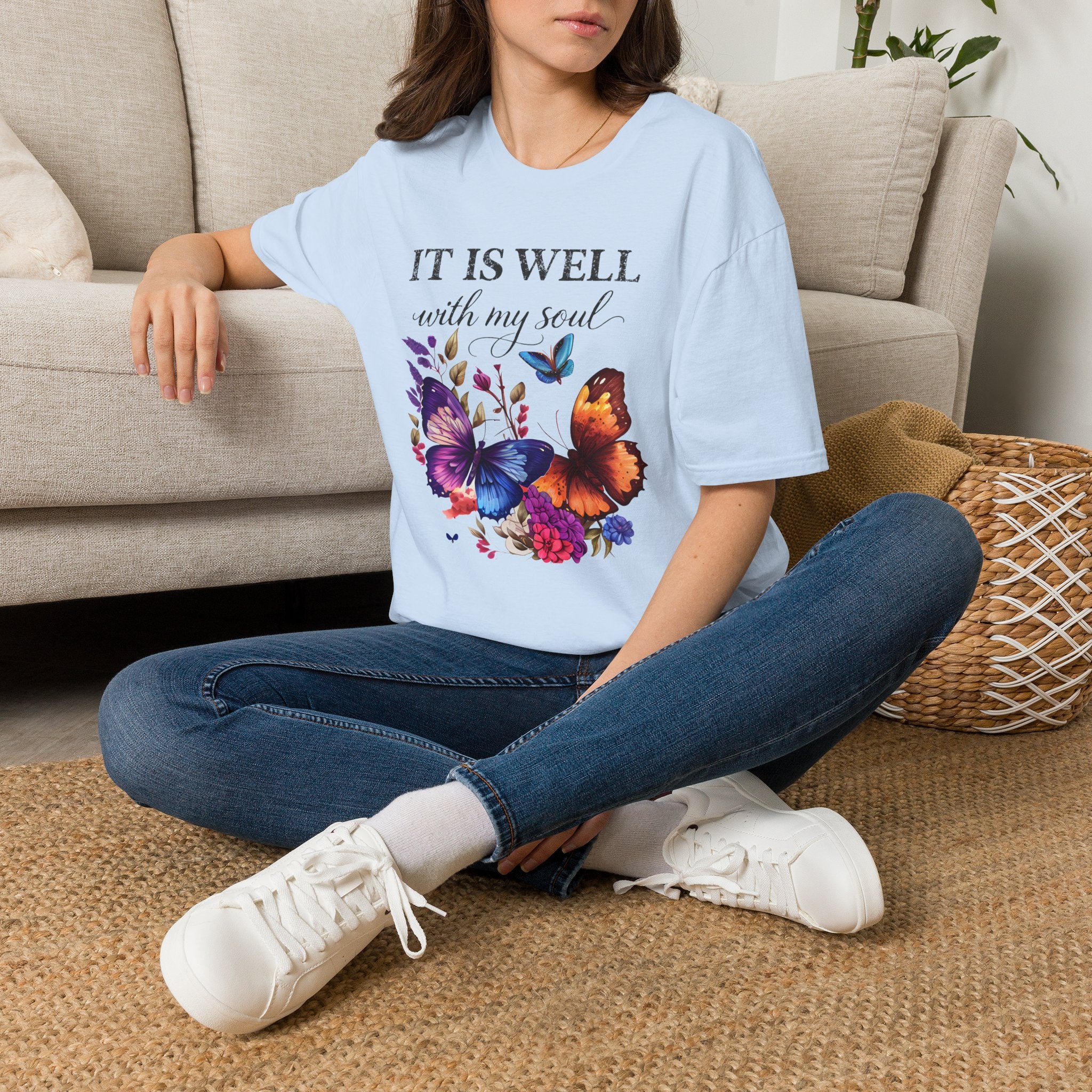 It is Well-Distressed| Christian Faith Apparel | Lifted Hope for Savanah PREORDER