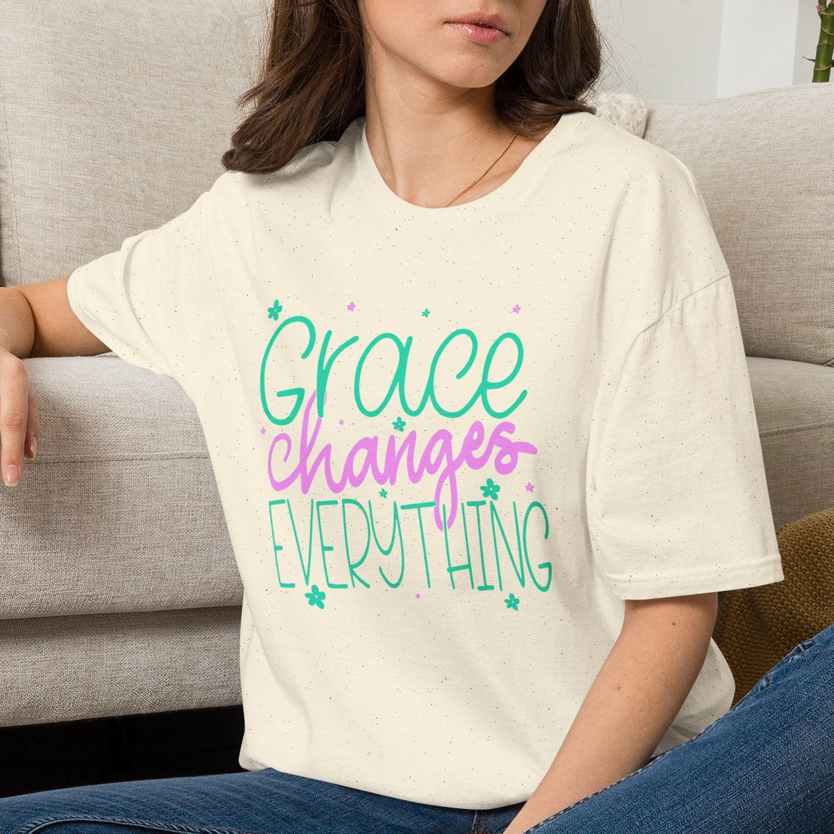 Grace Changes Everything - Christian Inspirational tee