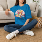 His Mercies Are New Every Morning Shirt | Lamentations 3:22-23 | Sunrise Cross Christian T-Shirt | Faith-Based Gift for Her