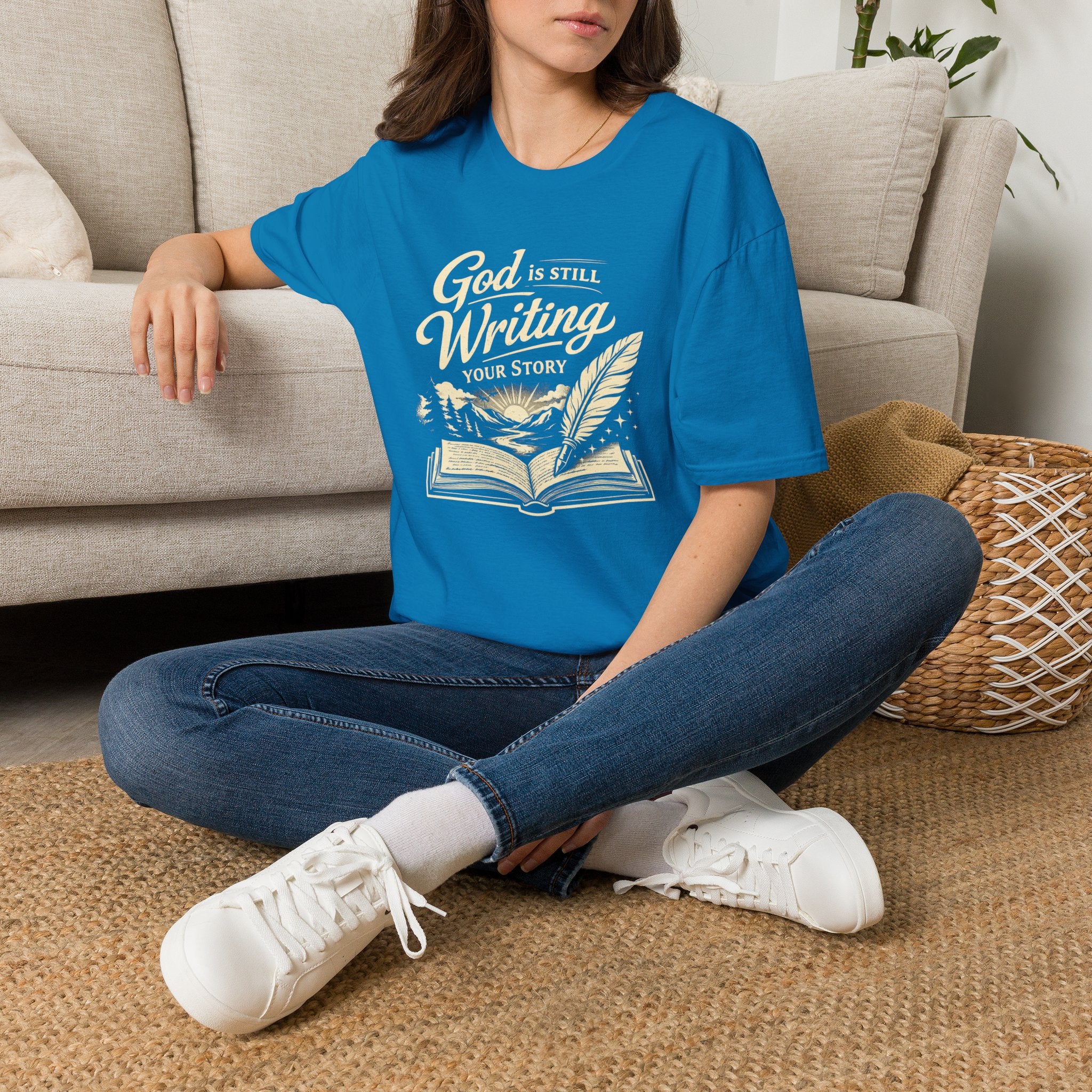 God Is Still Writing Your Story | Unisex Faith Tee