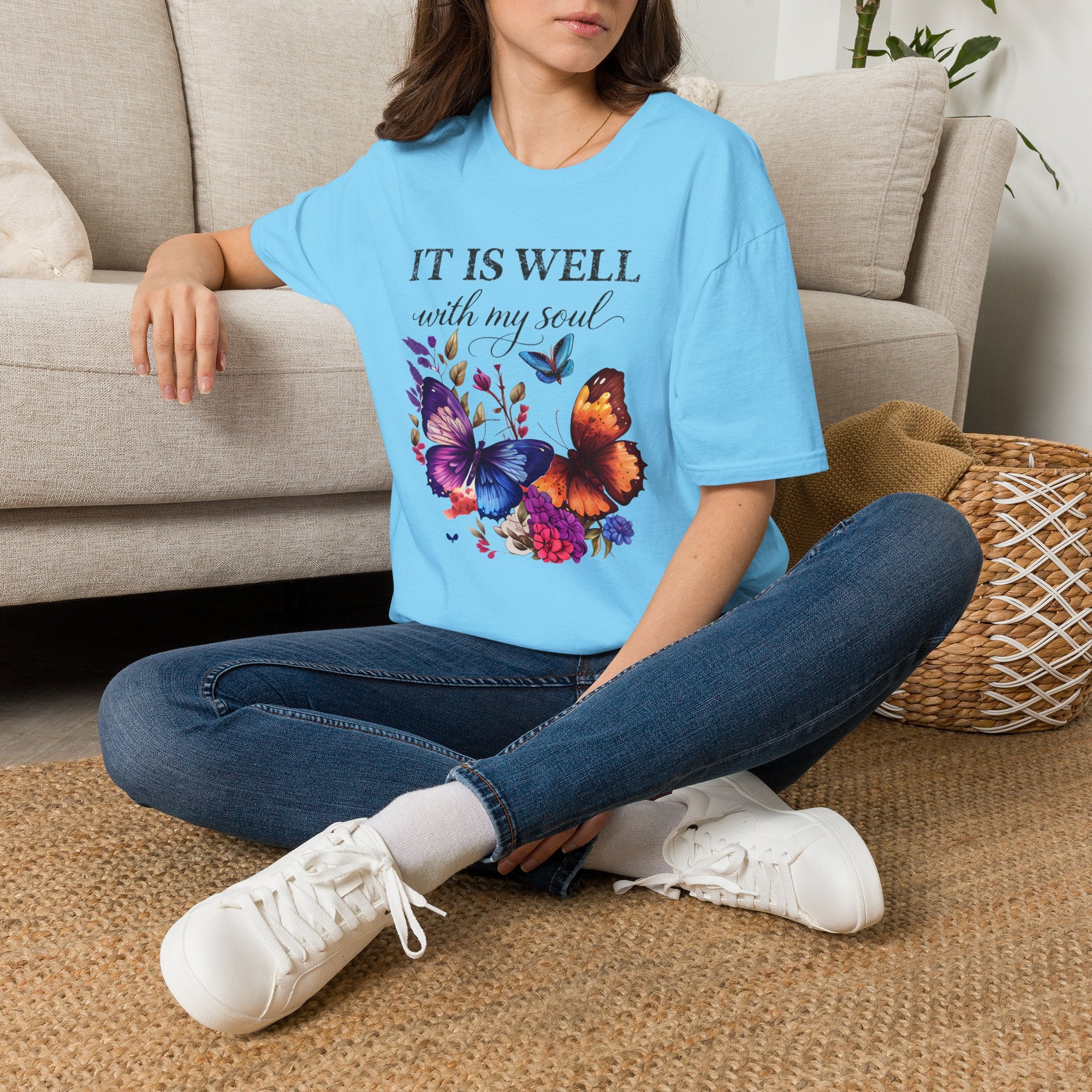 It is Well-Distressed| Christian Faith Apparel | Lifted Hope for Savanah PREORDER
