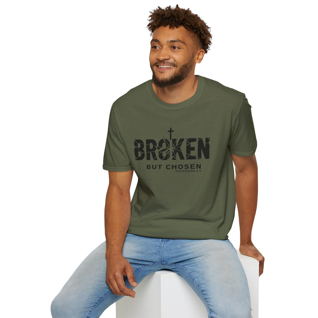 Broken But Chosen Preorder | Ephesians 2:8 Faith Tee